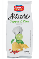 Chips Alfredo's Pepper & Lime Amica Chips 150gr