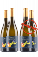 3 Bottiglie Trentino DOC Chardonnay 2020 Selezione Adel + 3 OMAGGIO + 1 cavatappi Adel
