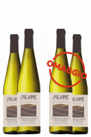 3 Bottiglie Alto Adige DOC Pinot Bianco 2021 Juliane + 3 OMAGGIO