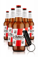 Ichnusa Cassa da 15 bottiglie x 66cl + OMAGGIO 1 portachiavi Ichnusa