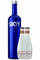 Vodka Skyy 1Litro + OMAGGIO 4 Tonica Rovere Sanpellegrino 20cl