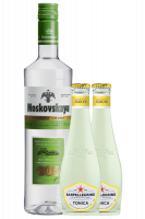 Vodka Moskovskaya 1Litro + OMAGGIO 4 Tonica Agrumi Sanpellegrino 20cl