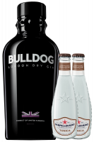 Gin London Dry Bulldog 70cl + OMAGGIO Tonica Rovere Sanpellegrino 4 x 20cl