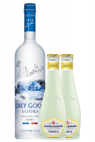 Vodka Grey Goose 70cl + OMAGGIO 4 Tonica Agrumi Sanpellegrino 20cl