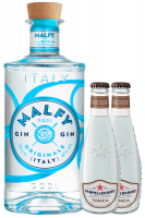 Gin Malfy Originale 70cl + OMAGGIO Tonica Rovere Sanpellegrino 4 x 20cl 