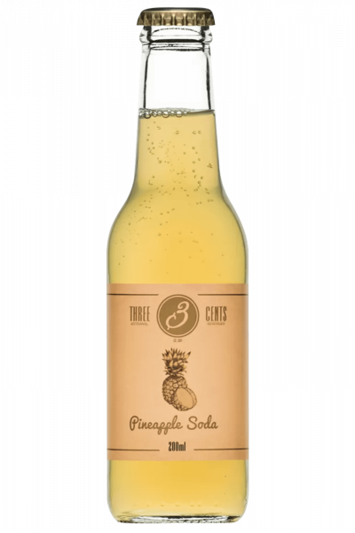 Three Cents Pineapple Soda 20cl (Scad. 08/05)