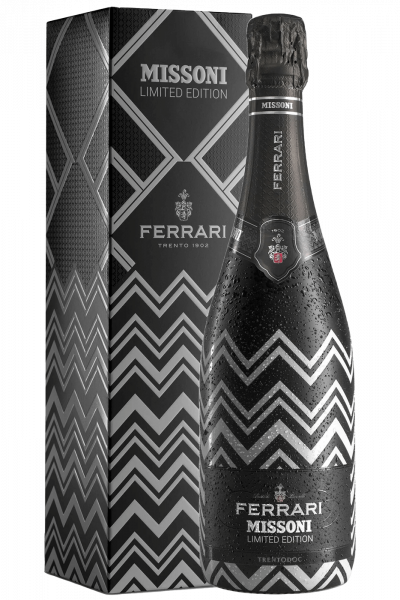 Trentodoc Ferrari Missoni Limited Edition Black & White (Astucciato)
