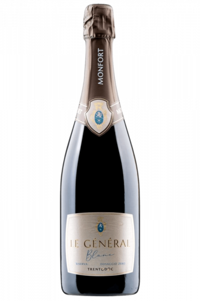 Trentodoc Riserva Dosaggio Zero Le Général Blanc 2016 Monfort