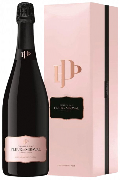 Champagne Exclusivement Rosé Fleur De Miraval 75cl (Astucciato)