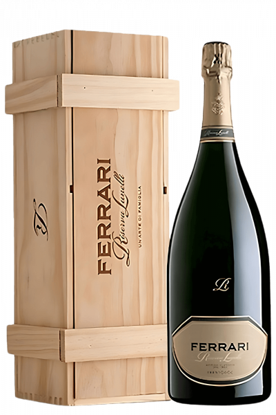 Magnum Trentodoc Extra Brut Riserva Lunelli Ferrari 2015 (Cassetta in Legno)