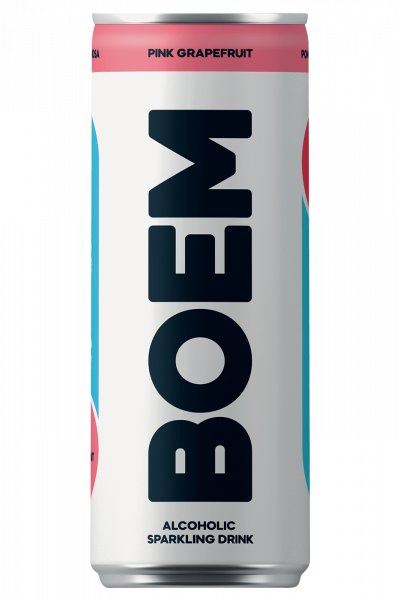Hard Seltzer Boem Pompelmo Lattina 25cl