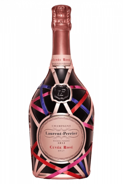 Laurent-Perrier Cuvée Rosé Ribbons Jacket 75cl