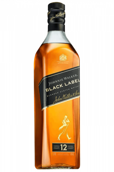 Johnnie Walker Black Label Blended Scotch Whisky Aged 12 Years 70cl 