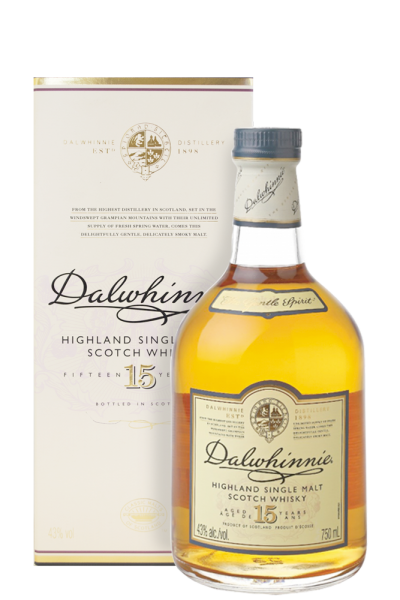 Dalwhinnie Highland Single Malt Scotch Whisky 15 Anni 70cl (Astucciato)