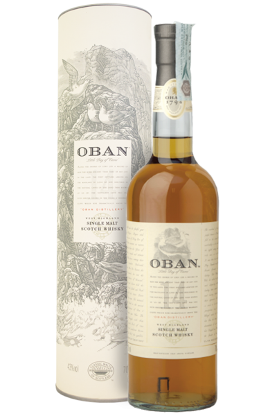 Oban Single Malt Scotch Whisky 14 Years Old (Astucciato)