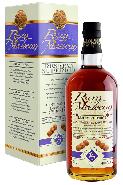 Rum Malecon Reserva Superior 15 anni 70cl (Astucciato)