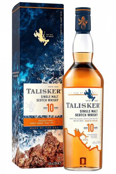 Talisker 10 Years Single Malt Scotch Whisky 70cl (Astucciato)