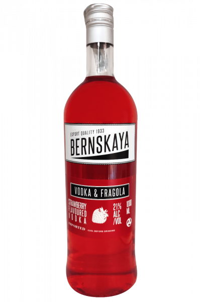 Vodka Bernskaya Strawberry 1Litro