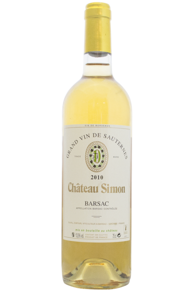Barsac AOC Grand Vin De Sauternes 2019 Château Simon 