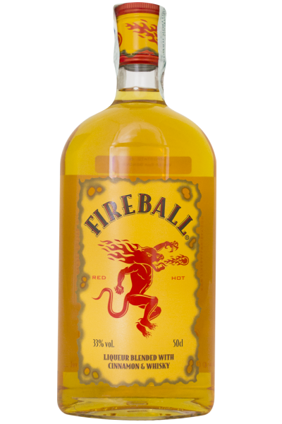 Fireball Liqueur Blended With Cinnamon And Whisky 1Litro