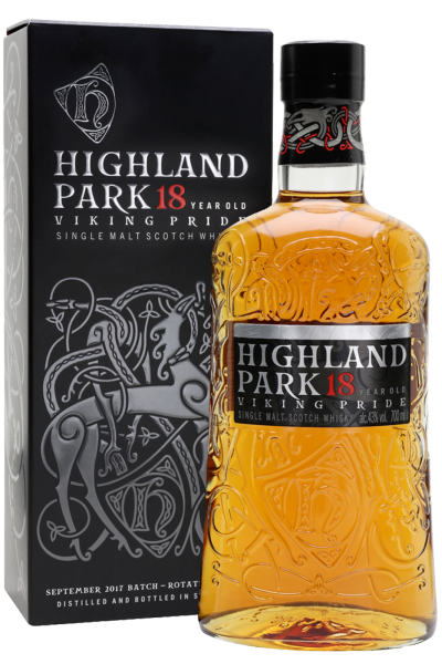 Highland Park Aged 18 Years Single Malt Scotch Whisky 70cl (Astucciato)