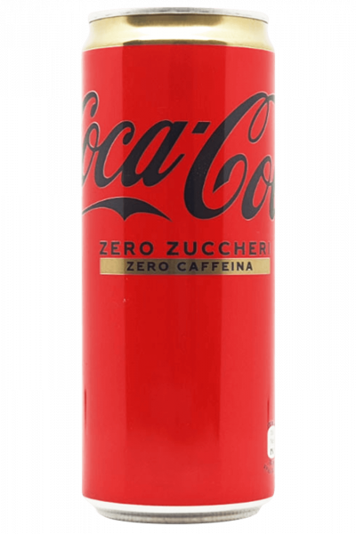 Coca-Cola Zero Zuccheri Zero Caffeina Lattina 33cl