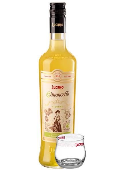 Limoncello Lucano 1Litro + OMAGGIO 2 bicchierini Lucano 