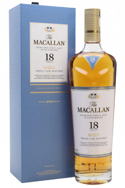 The Macallan 18 Years Old Triple Cask 70cl (Astucciato)