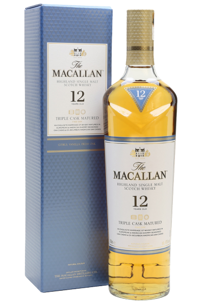 The Macallan 12 Years Old Triple Cask 70cl (Astucciato)