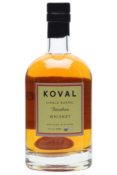 Koval Single Barrel Bourbon Whiskey 50cl