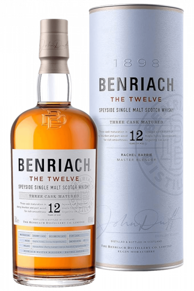Whisky BenRiach 12 Years Old The Twelve 70cl (Astucciato)