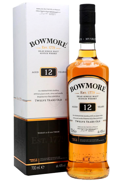 Bowmore Islay Single Malt Scotch Whisky 12 Y.O. 70cl  (Astucciato)
