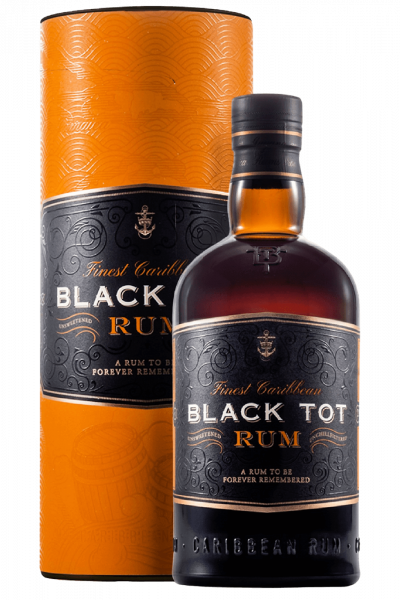 Rum Black Tot Finest Caribbean 70cl (Astucciato)