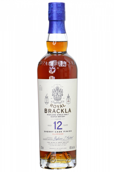 Royal Brackla 12 Anni Sherry Cask Finish Single Malt Scotch Whisky 70cl  