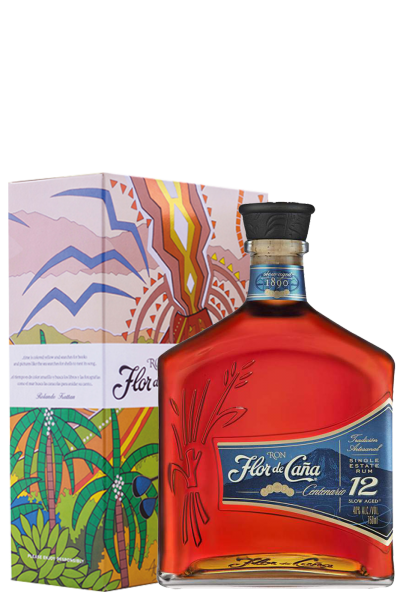 Rum Centenario 12 Anni Flor De Caña 1Litro (Astucciato)