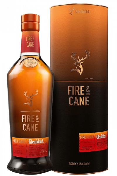 Glenfiddich Single Malt Scotch Whisky Fire & Cane 70cl (Astucciato)