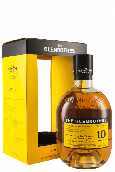 The Glenrothes 10 Years Old Speyside Single Malt Scotch Whisky 70cl (Astucciato)