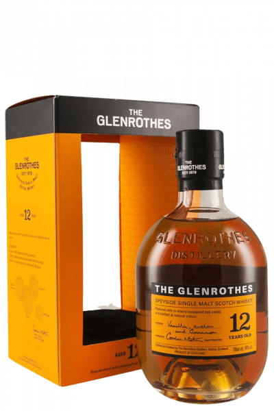 The Glenrothes 12 Years Old Speyside Single Malt Scotch Whisky 70cl (Astucciato)