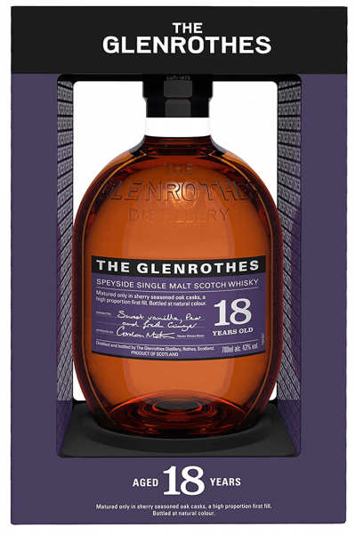 The Glenrothes 18 Years Old Speyside Single Malt Scotch Whisky 70cl (Astucciato)