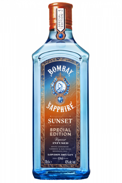 Gin London Dry Bombay Sapphire Sunset Special Edition 70cl