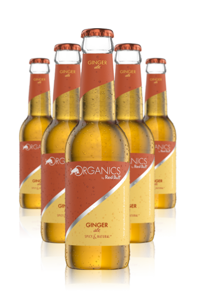 Organics By Red Bull Ginger Ale Cassa da 24 Bottiglie x 25cl