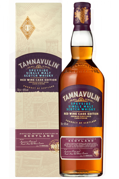 Tamnavulin Red Wine Cask Edition Single Malt Scotch Whisky 70cl (Astucciato)
