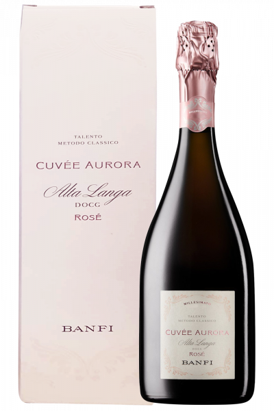Alta Langa Rosé DOCG Cuvée Aurora 2019 Banfi (Astucciato)