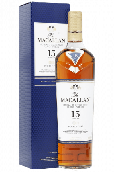 The Macallan 15 Years Old Double Cask 70cl (Astucciato)