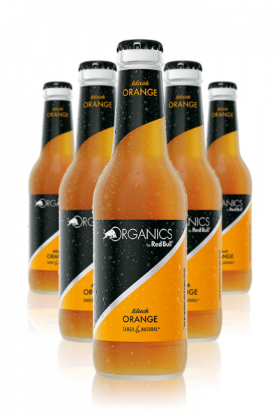 Organics By Red Bull Black Orange Cassa da 24 Bottiglie x 25cl