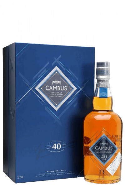 Cambus 40 Years Old Special Release 2016 Single Grain Scotch Whisky 70cl (Astucciato)