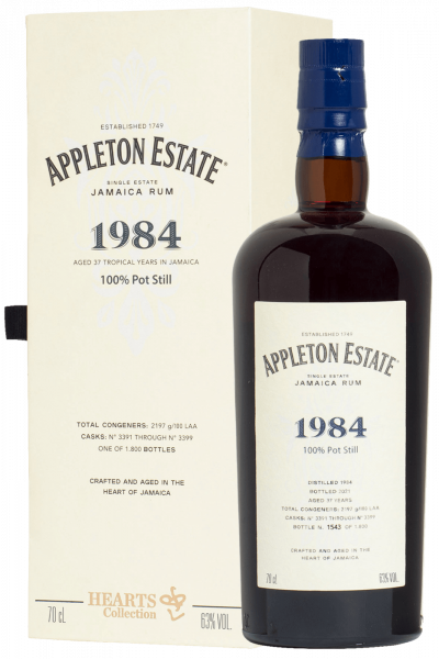Rum Appleton Estate 1984 Hearts Collection 70cl (Astucciato)