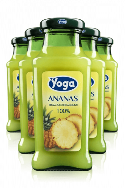 Yoga Magic Ananas Cassa Da 24 Bottiglie x 20cl 