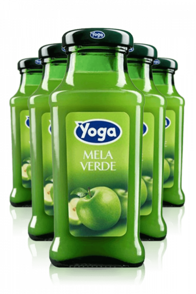 Yoga Magic Mela Verde Cassa Da 24 Bottiglie x 20cl 