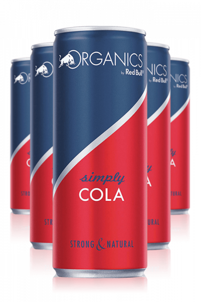 ORGANICS Simply Cola  The ORGANICS by Red Bull®